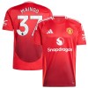 Maglia ufficiale Manchester United Mainoo 37 Casa 2024-25 per Uomo